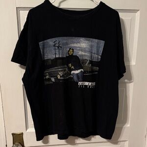 Black Vintage Graphic Ice Cube T-Shirt
